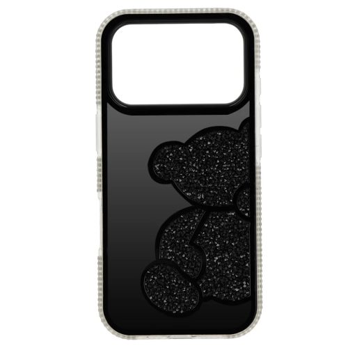 iPhone 17 Pro Max fekete Teddy Bear tok
