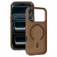 iPhone 16 Pro kávébarna Tel Protect Twist Magsafe tok