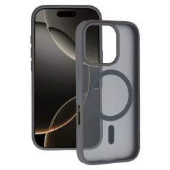 iPhone 16 Szürke Tel Protect Aura Matte MagSafe tok