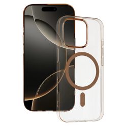 Átlátszó Vékony Magsafe iPhone 14 Pro tok sivatag tok