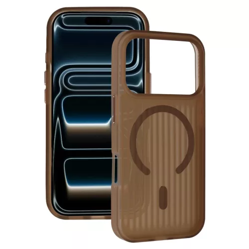 Iphone 16 kávébarna Tel Protect Twist Magsafe tok