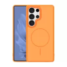 Samsung Galaxy S26 Ultra tok vékony keretes mágneses tok narancssárga