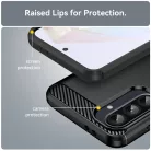 Samsung Galaxy S26 Ultra Kék Techsuit - Carbon Silicone tok