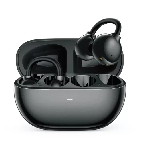 BWOO BW39 TWS Bluetooth fülhallgató futáshoz fekete