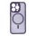 iPhone 14 Pro teljesen matt mágneses tok lila tok