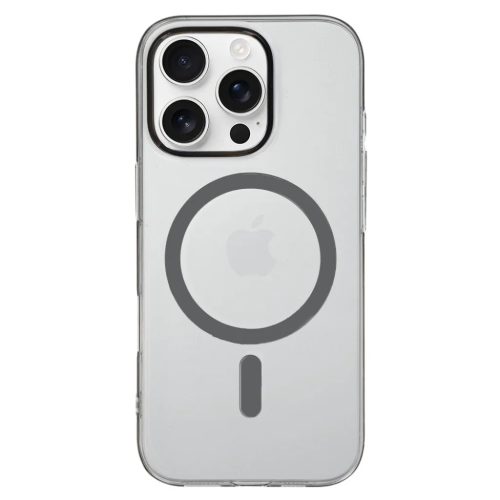 Átlátszó Slim Magsafe tok iPhone 14 Pro grafit tok