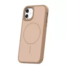 iPhone 11 keret vékony Mágneses tok barna