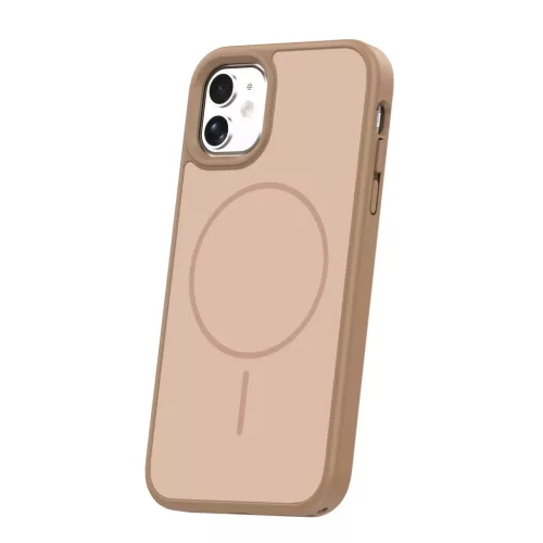 iPhone 11 keret vékony Mágneses tok barna