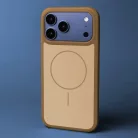 iPhone 11 keret vékony Mágneses tok barna
