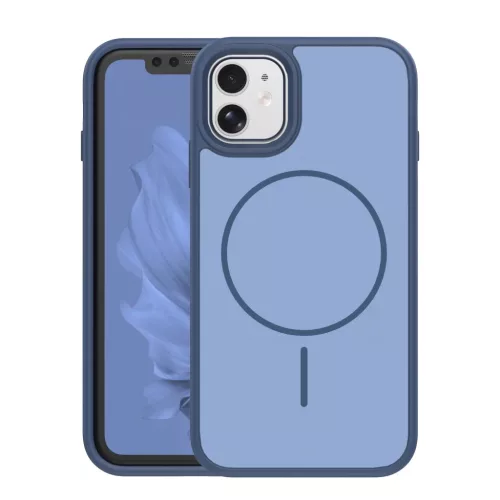 iPhone 11 Frame Thin Mag tok sötétkék