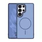 Samsung Galaxy S26 Ultra vékony keretes mágneses tok sötétkék