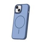 iPhone 14 6,1" vékony mágneses keretes tok sötétkék