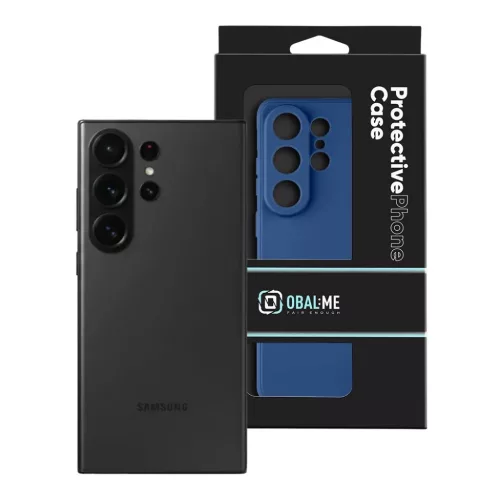 OBAL:ME Matt TPU tok Samsung Galaxy S26 Ultra-hoz, Sötétkék