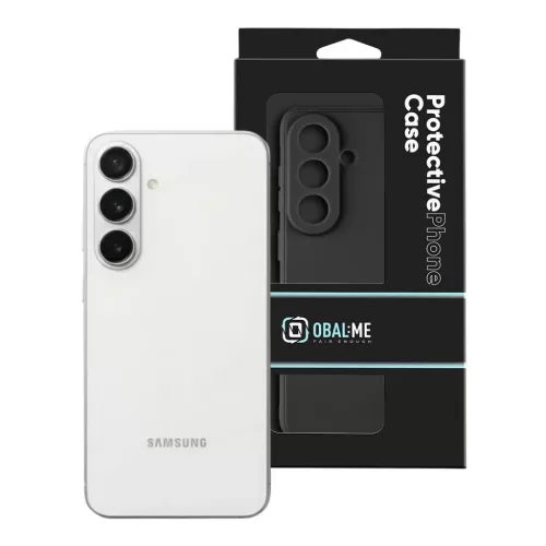 OBAL:ME Matte TPU Tok Samsung Galaxy S26 Fekete