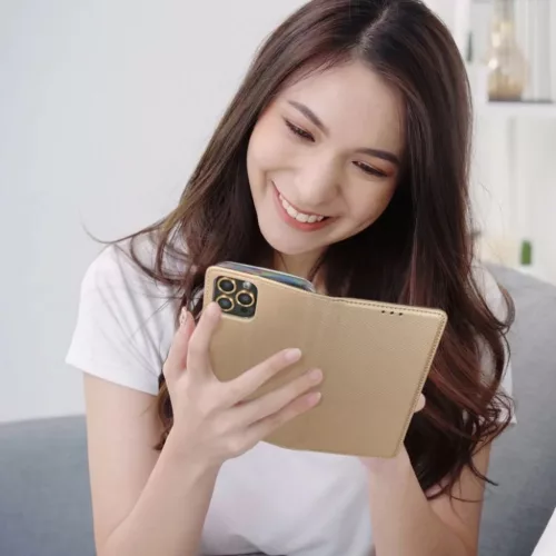 Samsung Galaxy S26 Ultra tok SMART CASE Book arany
