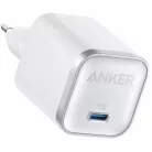Fali Töltő Anker Nano, 45W, 3A, 1 x USB-C Fehér A2692L21