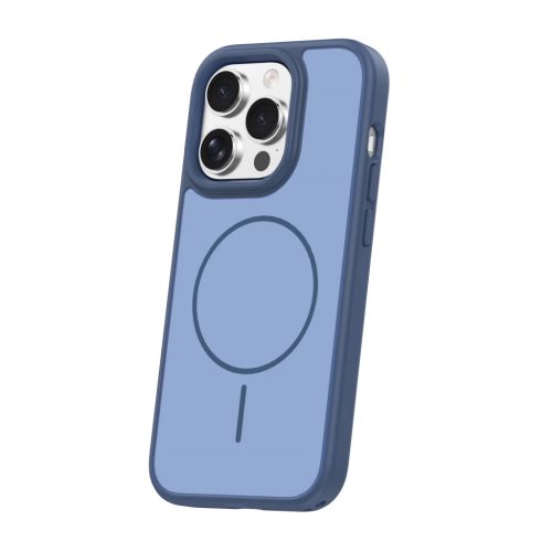 iPhone 14 Pro Frame Thin Mag tok 6,1" sötétkék tok