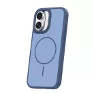 iPhone 16 tok Frame Thin Mag tok sötétkék