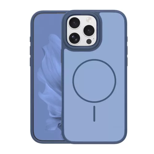 iPhone 16 Pro tok Frame Thin Mag sötétkék