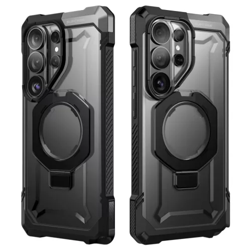 Samsung Galaxy S26 Ultra Supcase UB Grip Mag MagSafe tok Fekete