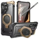 Samsung Galaxy S26 Ultra Supcase UB Grip Mag Magsafe tok Sivatagi/Czárno-Złoty