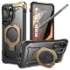 Samsung Galaxy S26 Ultra Supcase UB Grip Mag Magsafe tok Sivatagi/Czárno-Złoty