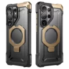 Samsung Galaxy S26 Ultra Supcase UB Grip Mag Magsafe tok Sivatagi/Czárno-Złoty