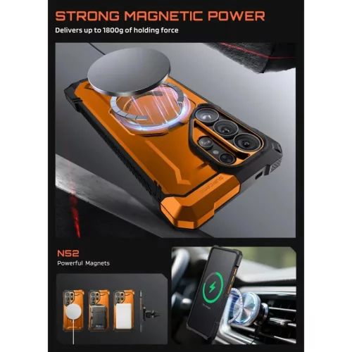 Samsung Galaxy S26 Ultra Tok Supcase UB Grip Mag MagSafe Korall Tok