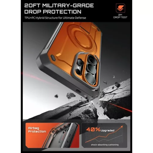Samsung Galaxy S26 Ultra Supcase Unicorn Beetle Pro Mag Magsafe 2-set Coral tok