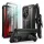 Samsung Galaxy S26 Ultra Supcase Unicorn Beetle Pro tok és üvegfólia 2-pack, fekete