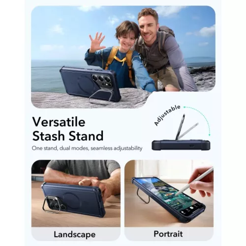 Samsung Galaxy S26 Ultra Esr Cyber Tough Kickstand Magsafe tok, Niebiesk/Néhányosszevissza