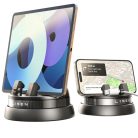 Lisen - Autós tartó (YL0224060015) - műszerfalra, 360°-ban forgatható, biztos tartás, csúszásmentes, automatikus csúsztatózár, univerzális - Fekete