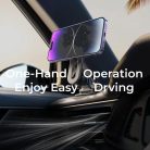 Lisen - Autós tartó (YL0224050011) - Mágneses, szellőző rácsra, műszerfalra, 360°-os forgatás, biztonságos illeszkedés, mágneses fogás - Fekete