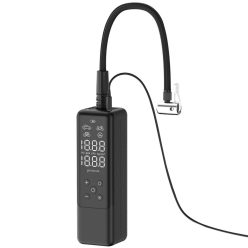   Proove Car Pump Assistant Mini (PPAM85010901) - Hordozható Kompresszor, Digitális Kijelző, Szivargyújtóhoz, 85W - Fekete