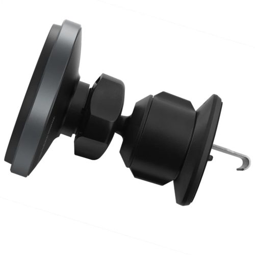 Proove - Autós tartó vezeték nélküli töltéssel Magic Circle Pro (WHMP15010001) - MagSafe, légbeömlőre, 360°, Qi2 15W, LED - Fekete