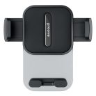 Proove Autós tartó Crystal Clamp (CHCC00000001) - Légbefúvóhoz, Mechanikus kapocs, Biztonságos rögzítés, 4.7"-6.9" telefonokhoz - Fekete