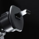 Proove - Icecore autós tartó vezeték nélküli töltéssel (WHIC15002003) - Klíma rácsra, Erős mágnes, Aktív hűtés, Qi2 15W - Fekete