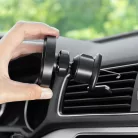 Autós tartó Proove WHLC15010002 vezeték nélküli töltéssel - szellőzőre, erős mágnesekkel, Qi2 15W - Metallic Grey