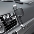 Proove Autós tartó vezeték nélküli töltéssel Sonic (WHSN15002001) - légbeömlőre, biztonságos rögzítés, 15W, LED, univerzális - szürke