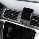 Proove Autós tartó vezeték nélküli töltéssel Sonic (WHSN15002001) - légbeömlőre, biztonságos rögzítés, 15W, LED, univerzális - szürke