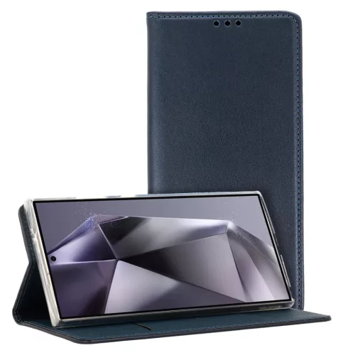 Smart Magneto fliptok Samsung Galaxy A57 5G sötétkék tok