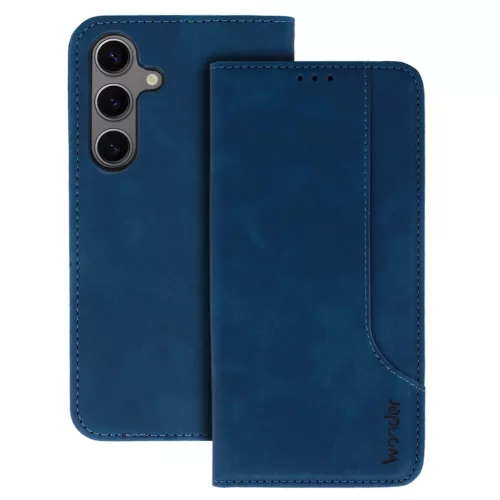 Wonder Prime tok Samsung Galaxy A57 5G-hez, tengerészkék tok