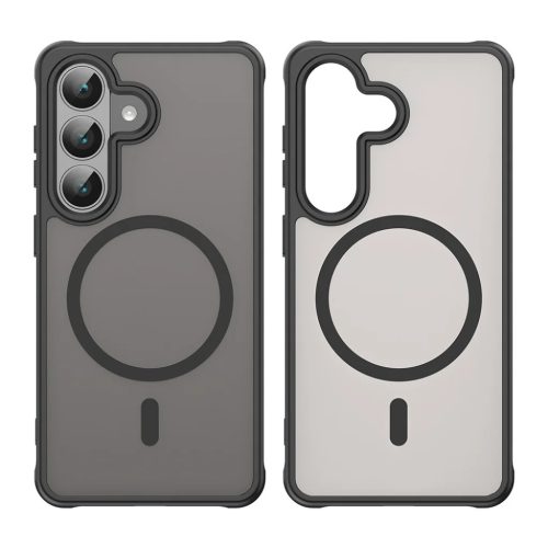 Samsung Galaxy S26 Fekete Techsuit HaloFrost II MagSafe tok