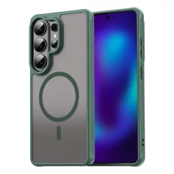   Samsung Galaxy S26 Ultra Zöld Techsuit HaloFrost II MagSafe tok