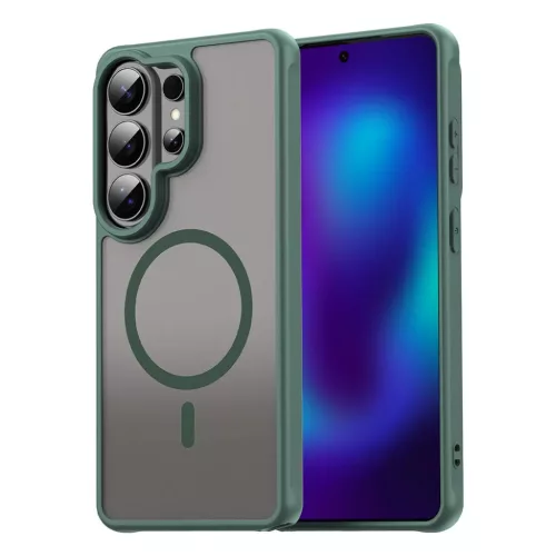 Samsung Galaxy S26 Ultra Zöld Techsuit HaloFrost II MagSafe tok
