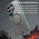 Samsung Galaxy S26 Ultra Zöld Techsuit HaloFrost II MagSafe tok
