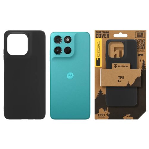 Motorola Moto G57 Power Fekete Tactical TPU tok