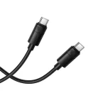 Borofone BX123 Leya kábel - Type C to Type C - PD 60W 3A 1 méter fekete