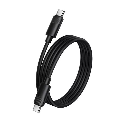 Borofone BX123 Leya kábel - Type C to Type C - PD 60W 3A 1 méter fekete