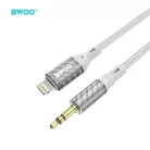 BWOO AUX kábel Lightning csatlakozó 3.5 mm Jack audio AUX073